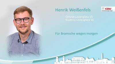 Ortsrat Bramsche - Henrik Weißenfels